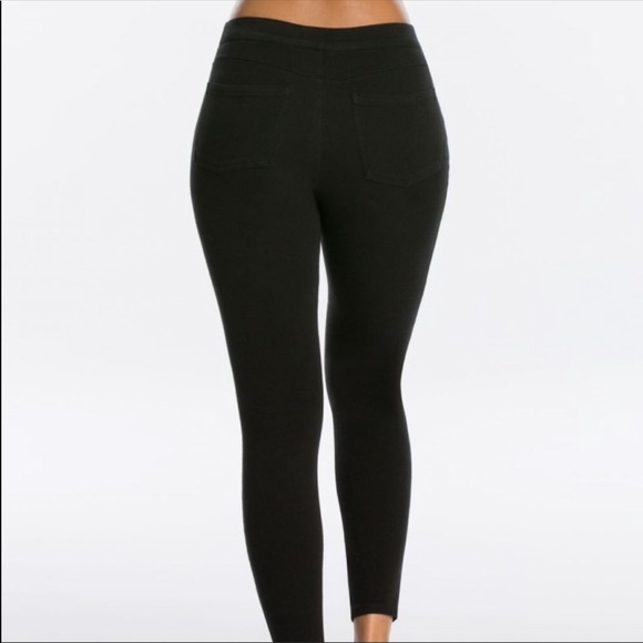 Spanx Jean-ish Ankle Leggings 20018R Black - Picture 2 of 9